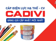 Các loại dây điện Cadivi phổ biến và ứng dụng thực tế