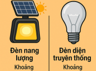So sánh tuổi thọ đèn năng lượng và đèn điện truyền thống Lựa chọn thông minh cho ngôi nhà hiện đại